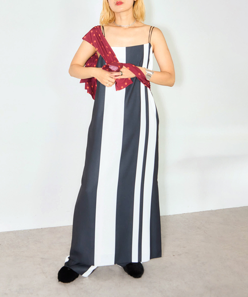 THIN STRAP DRESS /スィンストラップキャミソールドレスワンピース CITYSHOP（シティーショップ）の「THIN STRAP CAMISOLE DRESS