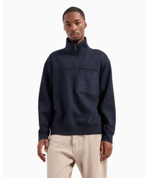 ARMANI EXCHANGE | 【A|X アルマーニ エクスチェンジ】＜ZOZO限定＞ハーフジップモックネックスウェットプルオーバー(スウェット)