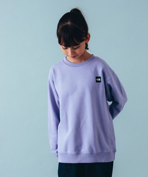 THE NORTH FACE / キッズ スモール ボックス ロゴ スウェット 2024（100～150cm）（スウェット）｜THE NORTH FACE（ザノースフェイス）