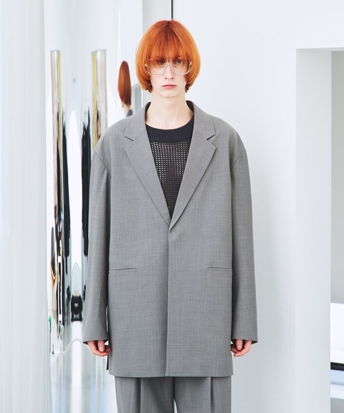 極美品　STERNBERG　スタンバーグ ジャケットMサイズ STERNBERG（スタンバーグ）の「テクノウールトロテーラードジャケット