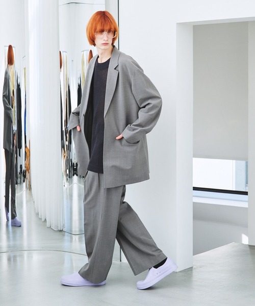 STERNBERG(スタンバーグ)の「テクノウールトロテーラードジャケット(テーラードジャケット・メンズ・ブラック/グレー・SMALL/LARGE/MEDIUM)」の19枚目の写真