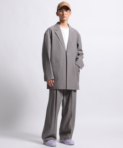 STERNBERG(スタンバーグ)の「テクノウールトロテーラードジャケット(テーラードジャケット・メンズ・ブラック/グレー・SMALL/LARGE/MEDIUM)」の13枚目の写真