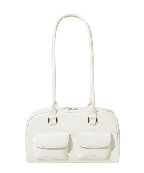 STANDOIL(スタンドオイル)の「STANDOIL/スタンドオイル/Chubby Bag(ボストンバッグ・レディース・ホワイト/ブラック・F)」の2枚目の写真