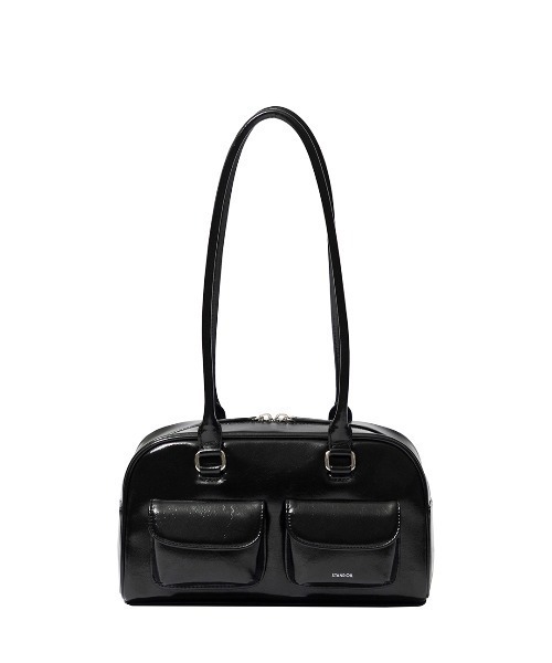 STANDOIL(スタンドオイル)の「STANDOIL/スタンドオイル/Chubby Bag(ボストンバッグ・レディース・ホワイト/ブラック・F)」の1枚目の写真