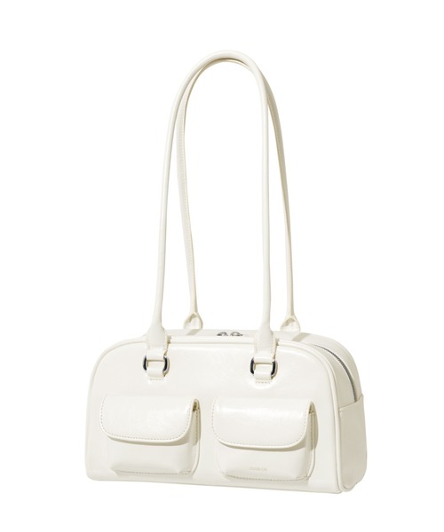 STAND OIL ホワイト プランプバッグ STAND OIL/スタンドオイル PLUMP バッグ（ハンドバッグ）｜LE