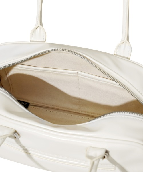 STANDOIL(スタンドオイル)の「STANDOIL/スタンドオイル/Chubby Bag(ボストンバッグ・レディース・ホワイト/ブラック・F)」の5枚目の写真