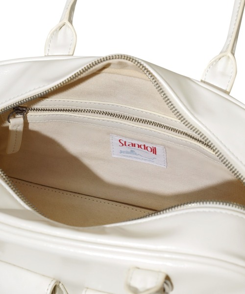 STANDOIL(スタンドオイル)の「STANDOIL/スタンドオイル/Chubby Bag(ボストンバッグ・レディース・ホワイト/ブラック・F)」の8枚目の写真