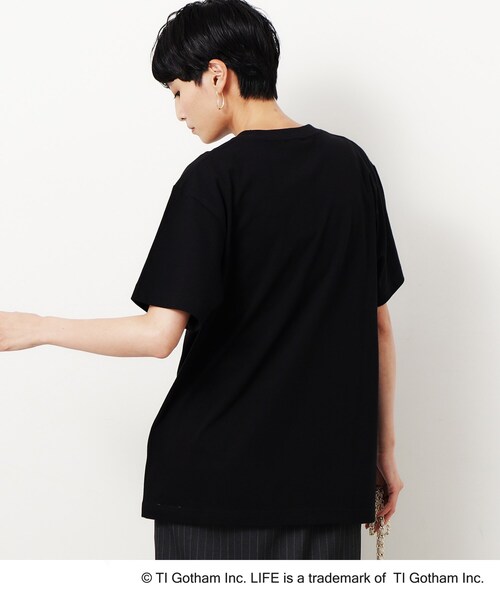 OPAQUE.CLIP（オペークドットクリップ）の「【LIFE×GOOD ROCK SPEED別注】アソートフォトTシャツ（Tシャツ/カットソー・レディース・ブラック/ホワイト系1/ホワイト・02/03）」の8枚目の写真