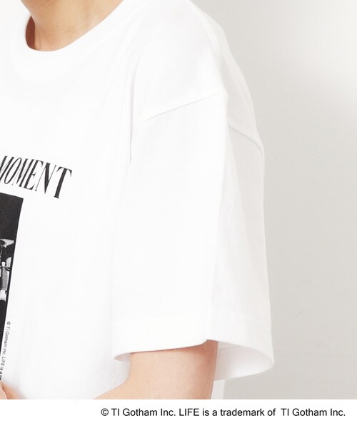 OPAQUE.CLIP（オペークドットクリップ）の「【LIFE×GOOD ROCK SPEED別注】アソートフォトTシャツ（Tシャツ/カットソー・レディース・ブラック/ホワイト系1/ホワイト・02/03）」の20枚目の写真