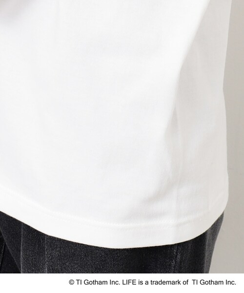 OPAQUE.CLIP（オペークドットクリップ）の「【LIFE×GOOD ROCK SPEED別注】アソートフォトTシャツ（Tシャツ/カットソー・レディース・ブラック/ホワイト系1/ホワイト・02/03）」の21枚目の写真