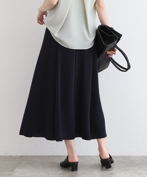 INDIVI（インディヴィ）の「◆【洗える／SETUP可能】ニュアンスイージースカート（スカート・レディース・ネイビー/ベージュ系5/ダークブラウン系5・05/13/15 /19/36/38/40）」の20枚目の写真