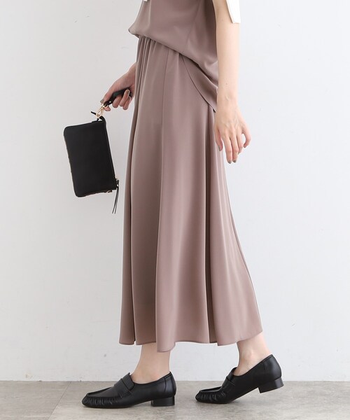 INDIVI（インディヴィ）の「◆【洗える／SETUP可能】ニュアンスイージースカート（スカート・レディース・ネイビー/ベージュ系5/ダークブラウン系5・05/13/15 /19/36/38/40）」の12枚目の写真