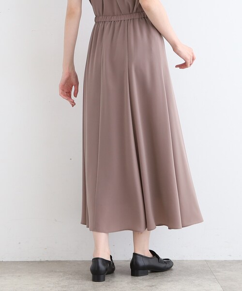 INDIVI（インディヴィ）の「◆【洗える／SETUP可能】ニュアンスイージースカート（スカート・レディース・ネイビー/ベージュ系5/ダークブラウン系5・05/13/15 /19/36/38/40）」の6枚目の写真