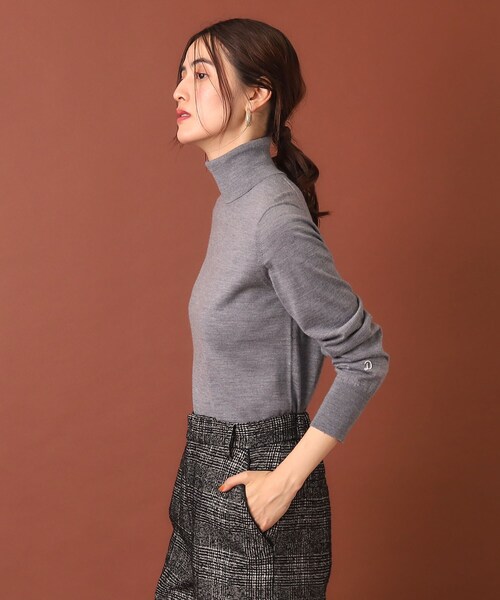 DRESSTERIOR（ドレステリア）の「パターンメイキングタートル（ニット/セーター・レディース・グレー/イエロー系その他・34/36/38）」の10枚目の写真