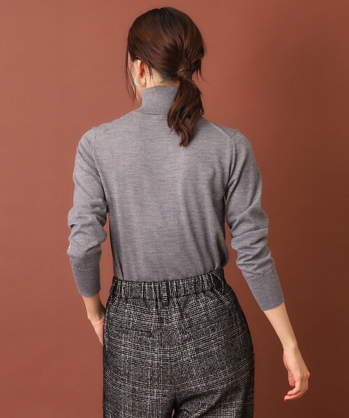 DRESSTERIOR（ドレステリア）の「パターンメイキングタートル（ニット/セーター・レディース・グレー/イエロー系その他・34/36/38）」の11枚目の写真