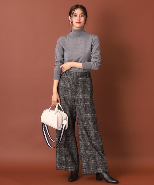 DRESSTERIOR（ドレステリア）の「パターンメイキングタートル（ニット/セーター・レディース・グレー/イエロー系その他・34/36/38）」の12枚目の写真