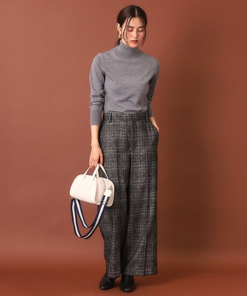 DRESSTERIOR（ドレステリア）の「パターンメイキングタートル（ニット/セーター・レディース・グレー/イエロー系その他・34/36/38）」の13枚目の写真