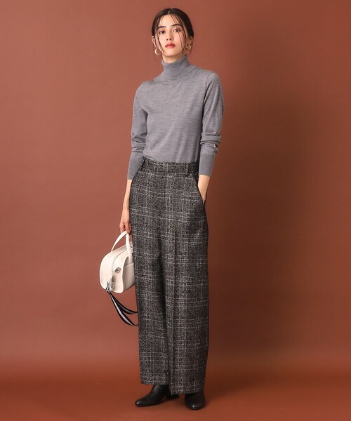 DRESSTERIOR（ドレステリア）の「パターンメイキングタートル（ニット/セーター・レディース・グレー/イエロー系その他・34/36/38）」の14枚目の写真