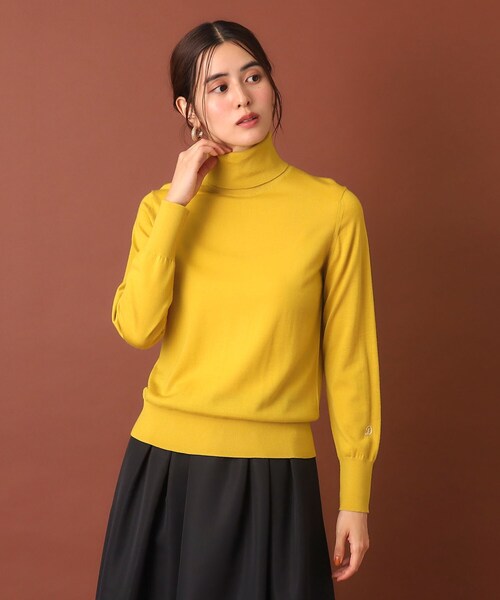 DRESSTERIOR（ドレステリア）の「パターンメイキングタートル（ニット/セーター・レディース・グレー/イエロー系その他・34/36/38）」の18枚目の写真