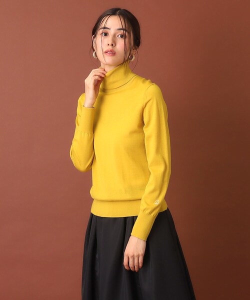 DRESSTERIOR（ドレステリア）の「パターンメイキングタートル（ニット/セーター・レディース・グレー/イエロー系その他・34/36/38）」の19枚目の写真