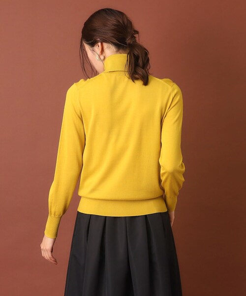 DRESSTERIOR（ドレステリア）の「パターンメイキングタートル（ニット/セーター・レディース・グレー/イエロー系その他・34/36/38）」の21枚目の写真