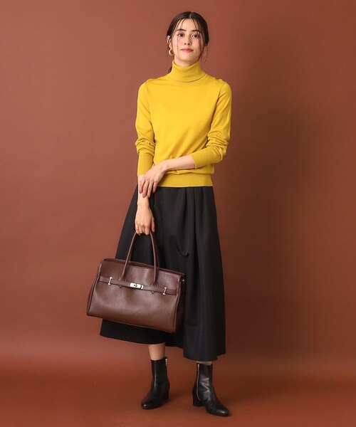 DRESSTERIOR（ドレステリア）の「パターンメイキングタートル（ニット/セーター・レディース・グレー/イエロー系その他・34/36/38）」の22枚目の写真