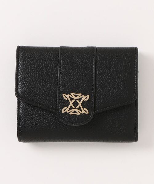 dazzlin（ダズリン）の「dazzlin/ダズリン　スクエアロゴ　二つ折りウォレット（財布・レディース・ブルーグレー/ベージュ系その他/ブラック/アイボリー・FREE）」の11枚目の写真