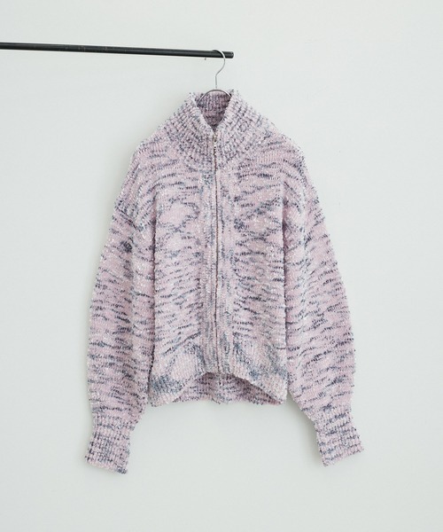 【セール】【WEB限定】フラッグヤーンMIXニットカーディガン（カーディガン/ボレロ）｜ADAM ET ROPE'（アダムエロペ）