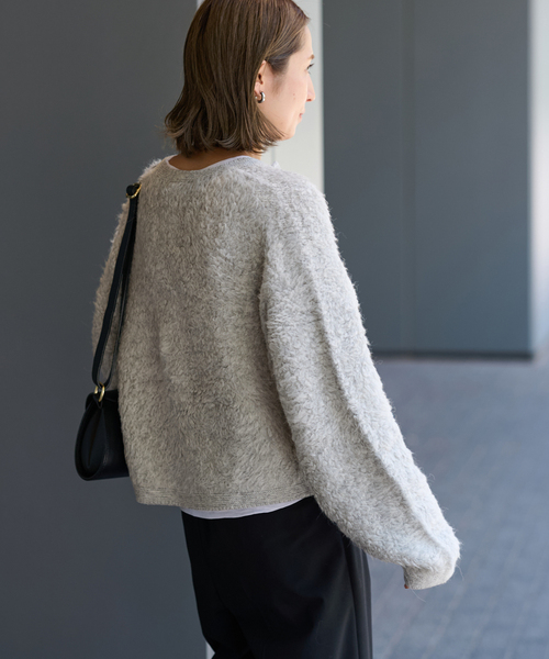 FRAMeWORK（フレームワーク）の「≪追加≫シャギーニットカーディガン