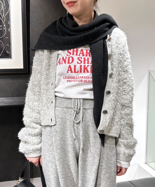 FRAMeWORK（フレームワーク）の「≪追加≫シャギーニットカーディガン