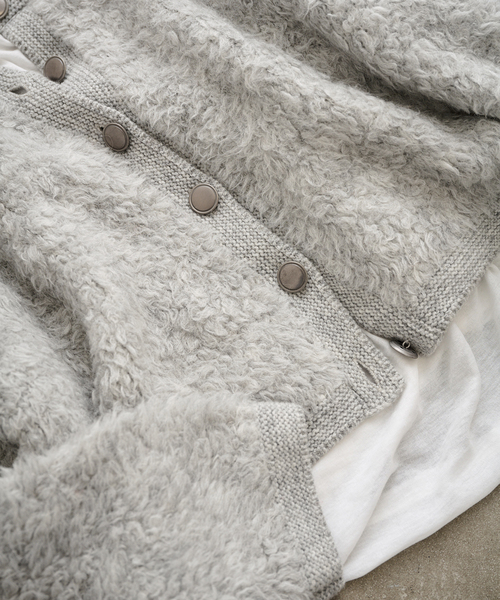 FRAMeWORK（フレームワーク）の「≪追加≫シャギーニットカーディガン