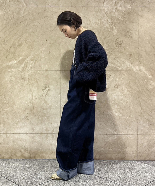 FRAMeWORK（フレームワーク）の「≪追加≫シャギーニットカーディガン