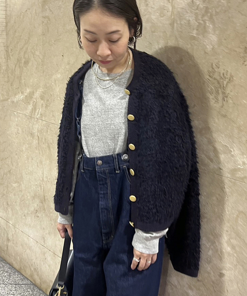 FRAMeWORK（フレームワーク）の「≪追加≫シャギーニットカーディガン