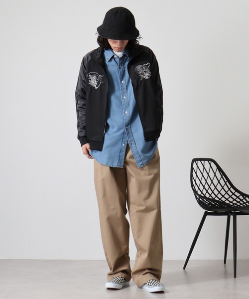 セール】WS select 和柄刺繍トラックジャケット（ジャージ
