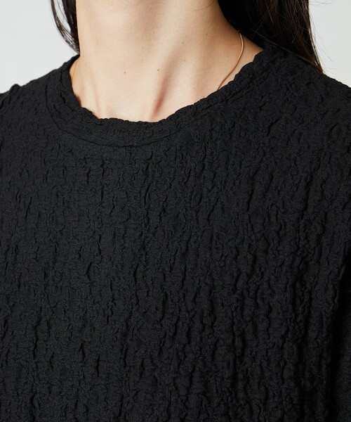 FREAK'S STORE(フリークスストア)の「限定展開 カットシャーリング ポコポコ メロー デザインロングスリーブ Tシャツ(Tシャツ/カットソー・レディース・オフホワイト/ブラック/レッド/グリーン/ブラウン/マスタード・フリ-)」の16枚目の写真