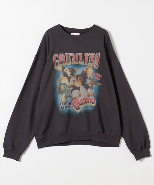 【セール】限定展開 GREMLINS/グレムリン ビッグシルエット ロックフォトプリント クルーネック スウェット（スウェット）｜FREAK'S STORE（フリークスストア）