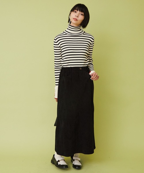 【セール】【先行予約】【FONT LAB】マシュマロコーデュロイフレアスカート（スカート）｜JETSET SOLO PLUS （ジェットセットソロプラス）