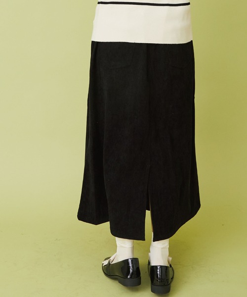 【セール】【先行予約】【FONT LAB】マシュマロコーデュロイフレアスカート（スカート）｜JETSET SOLO PLUS （ジェットセットソロプラス）