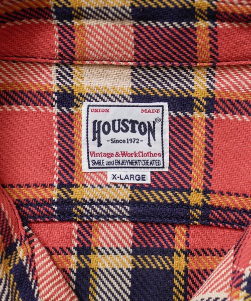 HOUSTON(ヒューストン)の「HOUSTON ヒューストン 41142 SOFT TWIST ビエラシャツ(シャツ/ブラウス・メンズ・グリーン/レッド/ブルー・L/XL/XXL/M)」の15枚目の写真