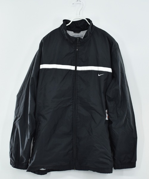 NIKE(ナイキ)の「【ヴィンテージ古着】Y2K NIKE ワッペン ナイロンジャケット(ナイロンジャケット・メンズ・ブラック・X-LARGE)」の2枚目の写真