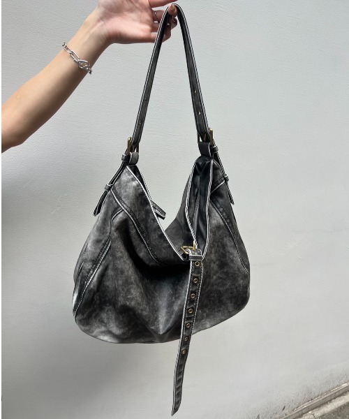 BLONDEY（ブロンディ）の「ビンテージライクショルダーバッグ（ショルダーバッグ・レディース・ブラウン/グレー/ブラック・FREE）」の4枚目の写真