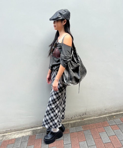 BLONDEY（ブロンディ）の「ビンテージライクショルダーバッグ（ショルダーバッグ・レディース・ブラウン/グレー/ブラック・FREE）」の9枚目の写真