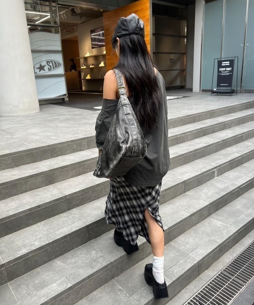 BLONDEY（ブロンディ）の「ビンテージライクショルダーバッグ（ショルダーバッグ・レディース・ブラウン/グレー/ブラック・FREE）」の10枚目の写真