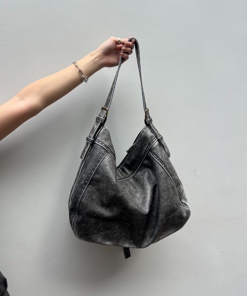 BLONDEY（ブロンディ）の「ビンテージライクショルダーバッグ（ショルダーバッグ・レディース・ブラウン/グレー/ブラック・FREE）」の6枚目の写真