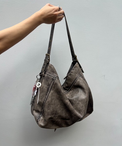 BLONDEY（ブロンディ）の「ビンテージライクショルダーバッグ（ショルダーバッグ・レディース・ブラウン/グレー/ブラック・FREE）」の22枚目の写真
