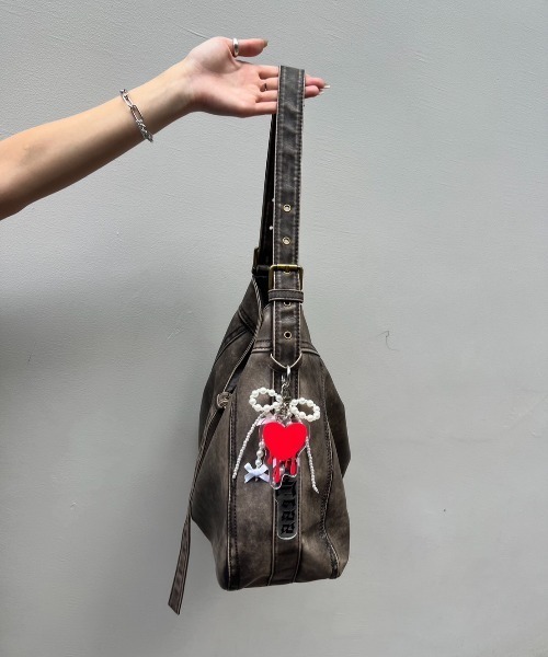 BLONDEY（ブロンディ）の「ビンテージライクショルダーバッグ（ショルダーバッグ・レディース・ブラウン/グレー/ブラック・FREE）」の21枚目の写真