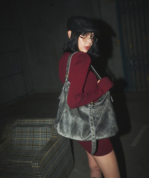 BLONDEY（ブロンディ）の「ビンテージライクショルダーバッグ（ショルダーバッグ・レディース・ブラウン/グレー/ブラック・FREE）」の15枚目の写真