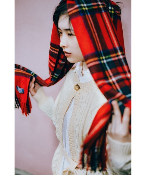 セール】HIGHLAND TWEEDS / チェック ストール 大（マフラー