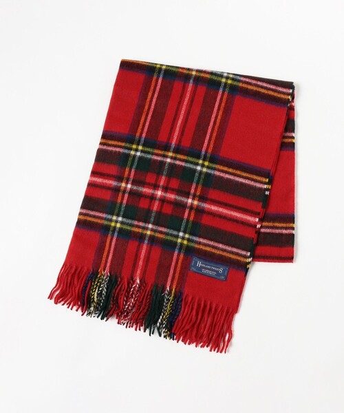 セール】HIGHLAND TWEEDS / チェック ストール 大（マフラー