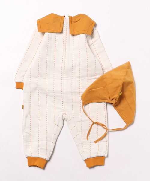 moimoln(モイモルン)の「タピオカカバーオールセット(ロンパース・キッズ・アイボリー・90cm/80cm/70cm)」の11枚目の写真